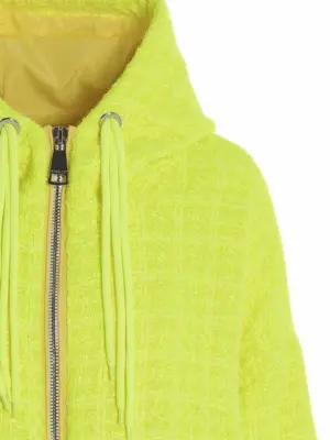 'Chris Windbreaker Tweed' jacket Woman KHRISJOY Yellow