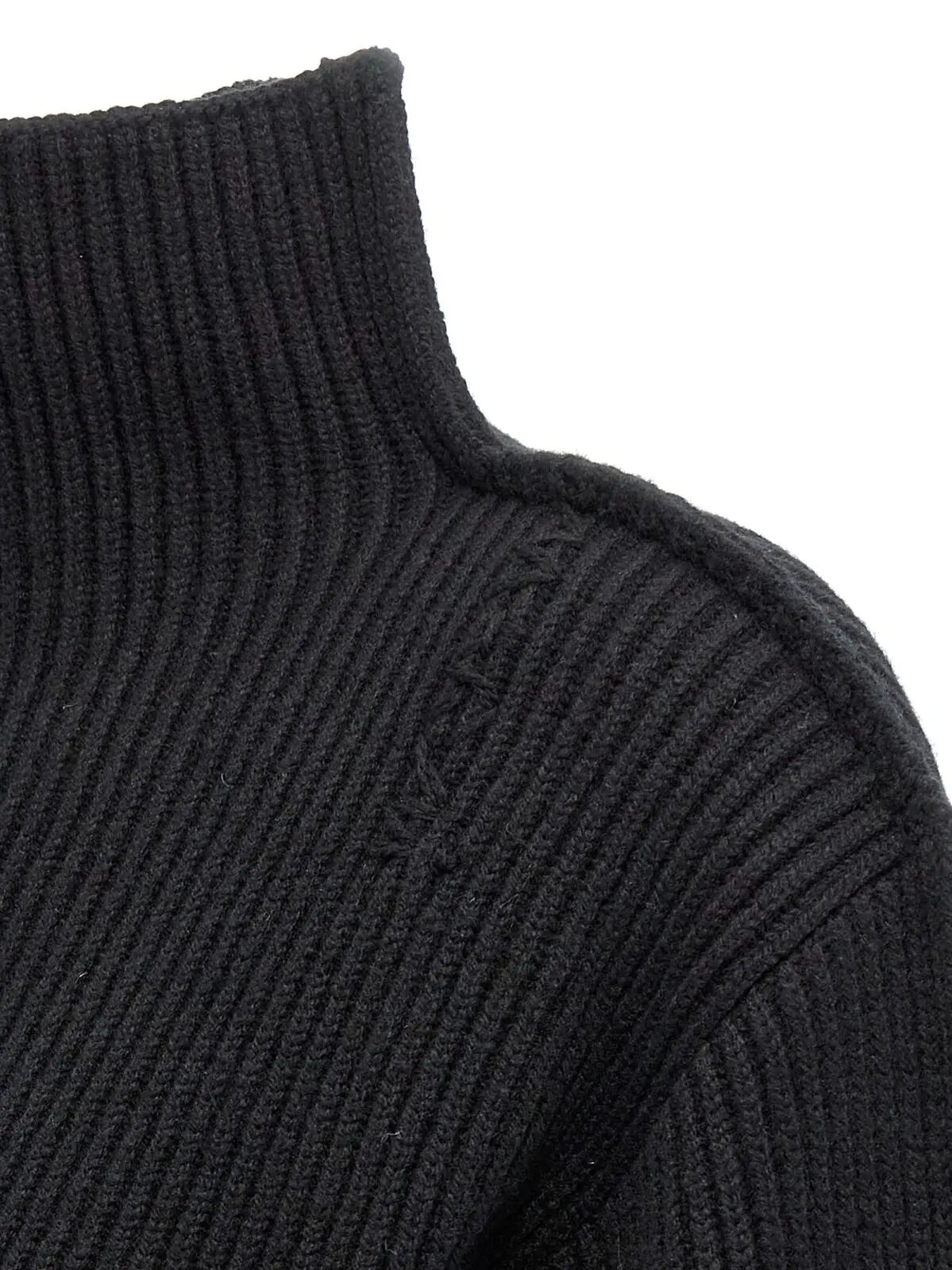 Светр Marni Ribbed Чорний 4 Ribbed sweater 100% wool MARNI Black
