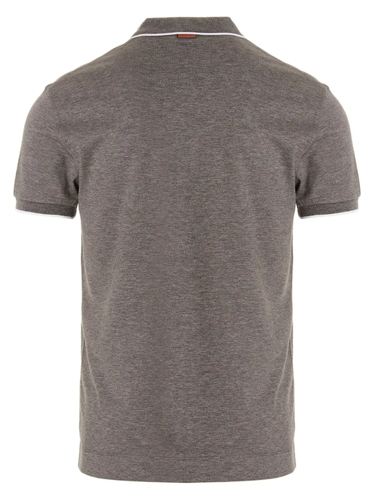 Поло Logo embroidery Zegna Сірий 2 Logo embroidery polo shirt E7358A5B746K95 ZEGNA Gray