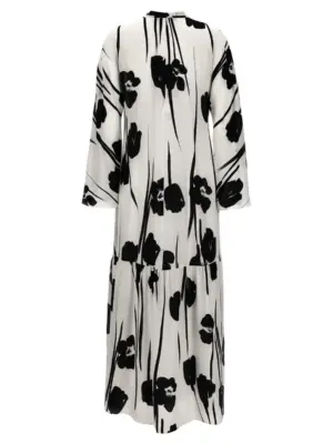 'Eles' dress ELES001 MAX MARA STUDIO White/Black