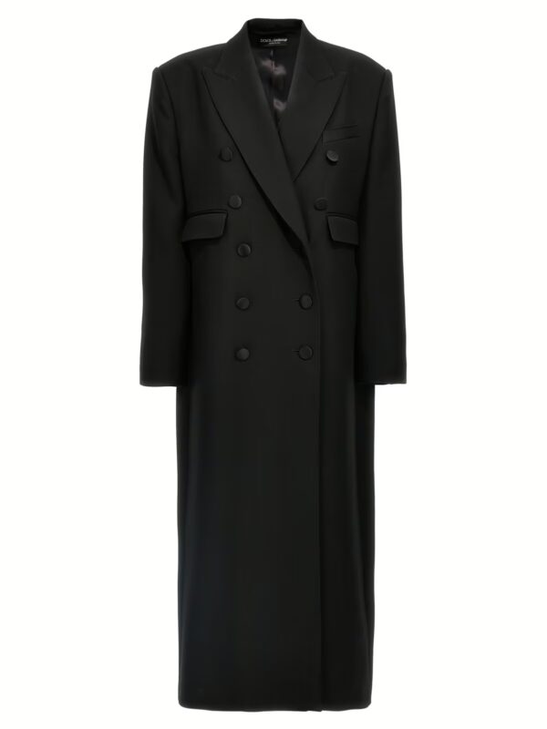 Long tuxedo coat DOLCE & GABBANA Black