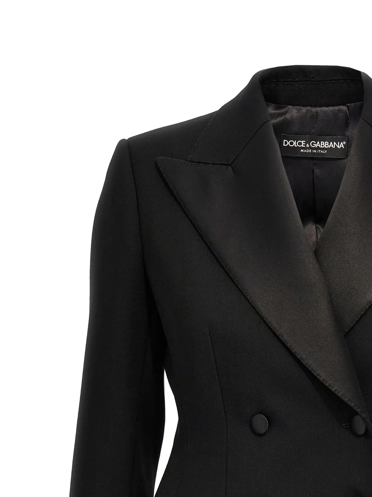 Блейзер Dolce Gabbana Dolce tuxedo Чорний 3 'Dolce' tuxedo blazer Woman DOLCE & GABBANA Black