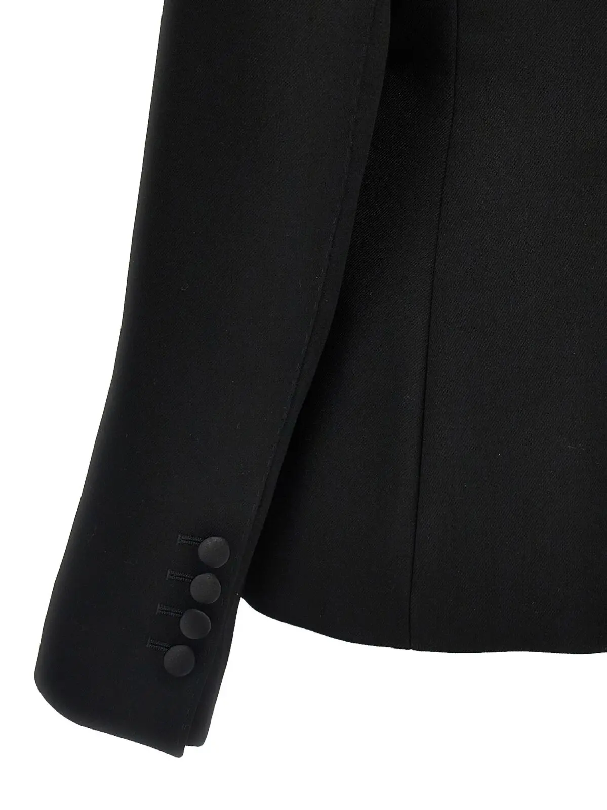 Блейзер Dolce Gabbana Dolce tuxedo Чорний 4 'Dolce' tuxedo blazer 83% virgin wool 12% silk 3% polyester 2% elastane DOLCE & GABBANA Black