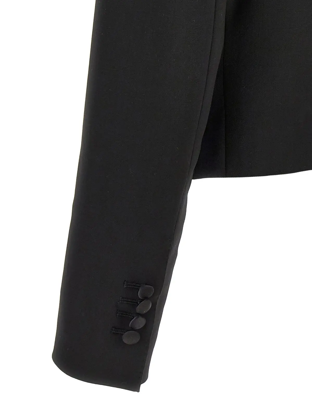 Короткий блейзер Dolce Gabbana Tuxedo Чорний 4 'Tuxedo' crop blazer 63% virgin wool