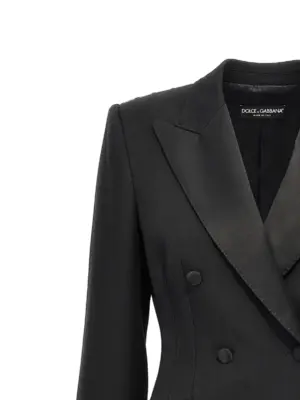 'Turlington' blazer Woman DOLCE & GABBANA Black