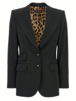 'Turlington' blazer DOLCE & GABBANA Black