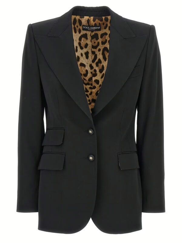 'Turlington' blazer DOLCE & GABBANA Black