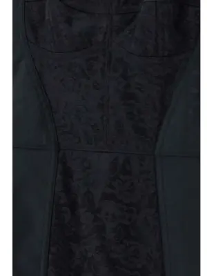 'Essential' dress 51%pl 40%pa 9%ea DOLCE & GABBANA Black