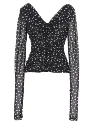 'Mambo' top F7AB5TFSRP2HNBDW DOLCE & GABBANA White/Black