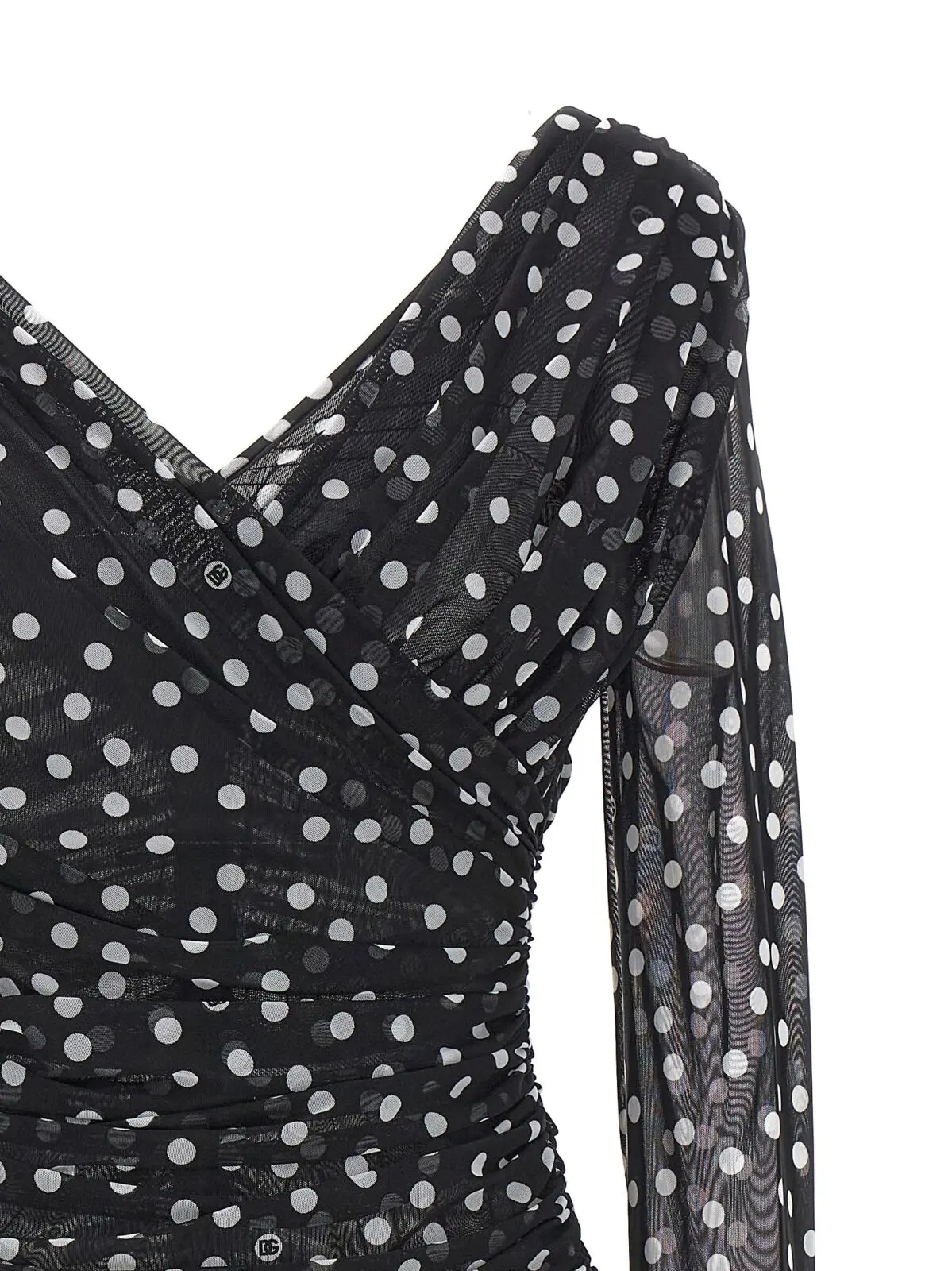 Топ Dolce Gabbana Mambo Чорно-білий 3 'Mambo' top Woman DOLCE & GABBANA White/Black