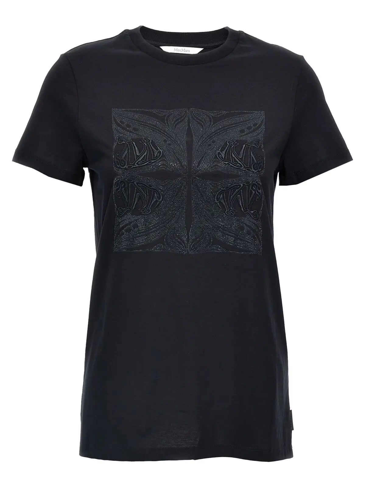 Футболка Max Mara Farad Чорна 1 'Farad' T-shirt MAX MARA Black