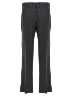 Cashmere trousers FENDI Gray