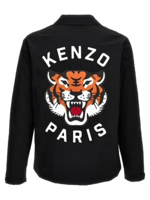 'Lucky Tiger' jacket FE55BL0629NG99 KENZO Black