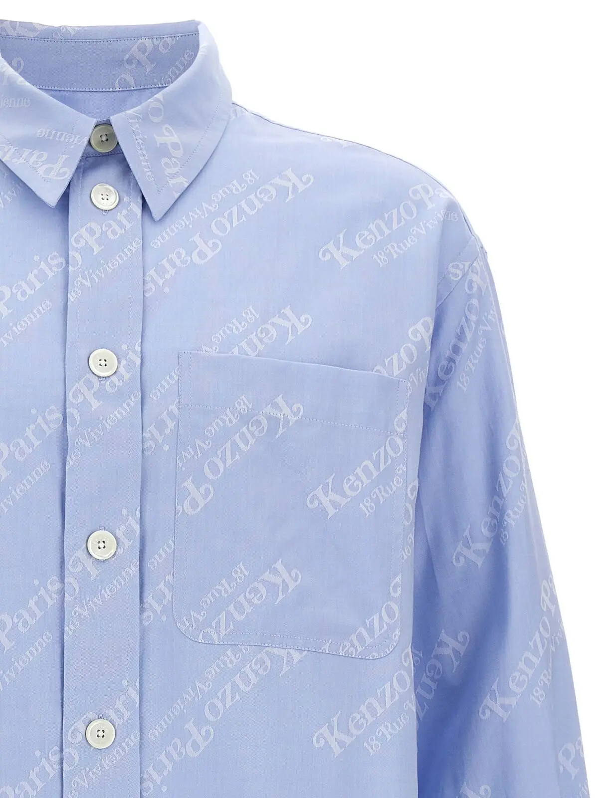 Сорочка Kenzo by Verdy Kenzo Блакитний 3 'Kenzo by Verdy' shirt Man KENZO Light Blue