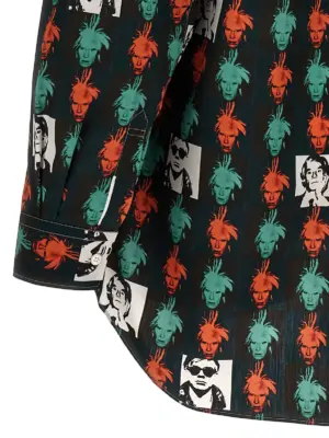 'Andy Warhol' shirt 100% cotton COMME DES GARCONS SHIRT Multicolor