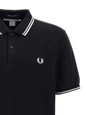 Polo Comme des Garçons Shirt x Fred Perry Man COMME DES GARCONS SHIRT White/Black