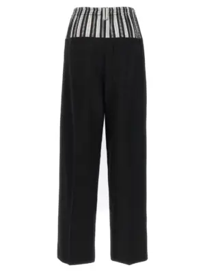 Basque trompe l'oeil pants FR6535AWZBF0GME FENDI Black