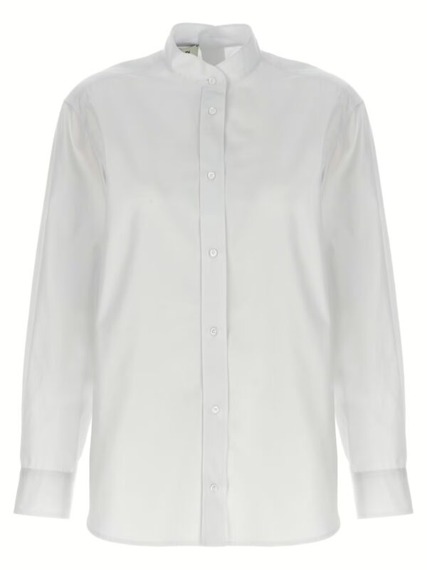 Poplin shirt FENDI White