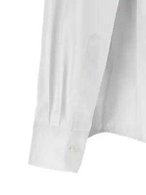 Poplin shirt 100% cotton FENDI White