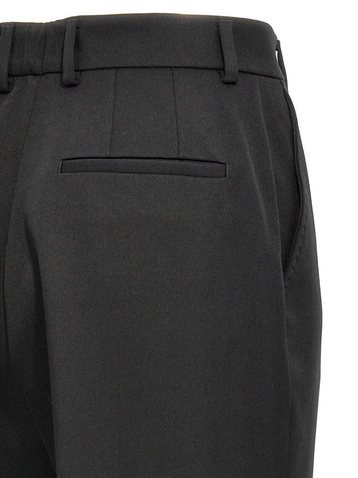Штани Dolce Gabbana Tailored Чорні 4 Tailored trousers 100% virgin wool DOLCE & GABBANA Black