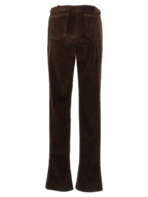 Corduroy pants FTCX7TFUWDUM0023 DOLCE & GABBANA Brown