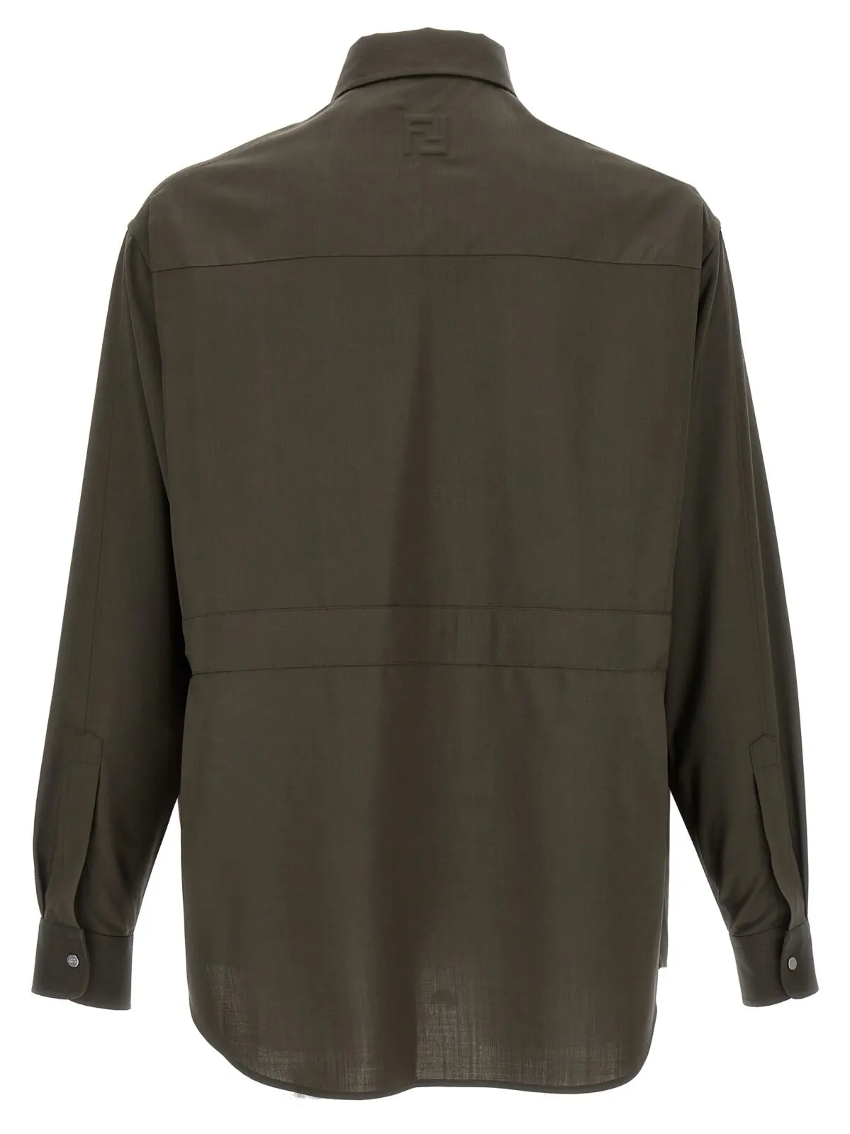 Сорочка Fendi Wool Зелена 2 Wool shirt FW1319ASCHF03NT FENDI Green