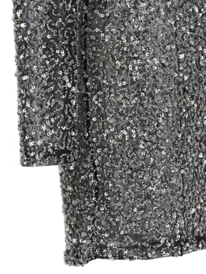 'Emani' dress 100% nylon RETROFÊTE Black