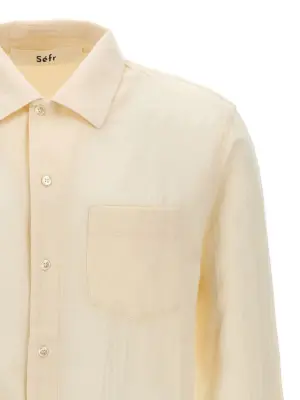 'Leo' shirt Man SÉFR White