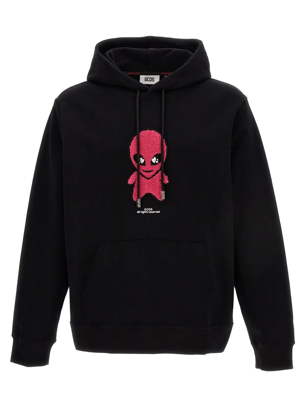 Худі Wirdo Gcds Чорний 1 'Wirdo' hoodie GCDS Black