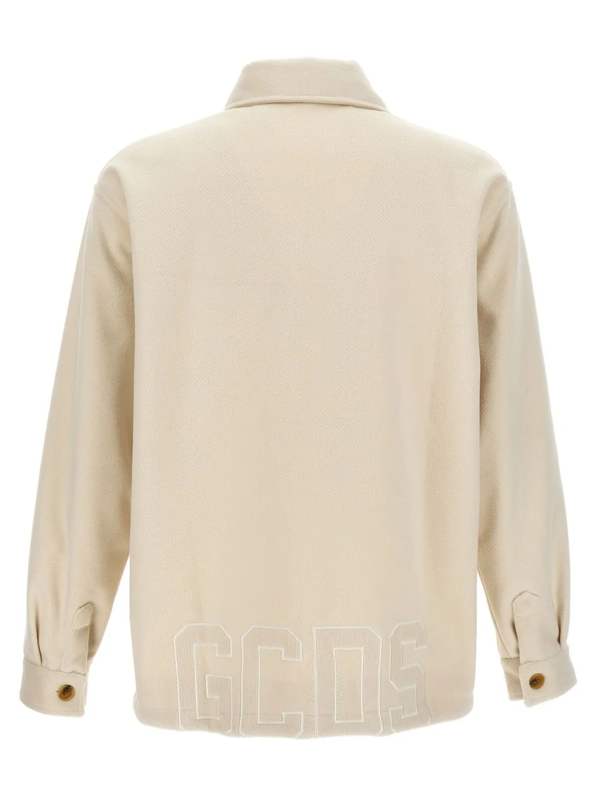 Куртка Logo embroidery Gcds Білий 2 Logo embroidery jacket FW23M23048166 GCDS White