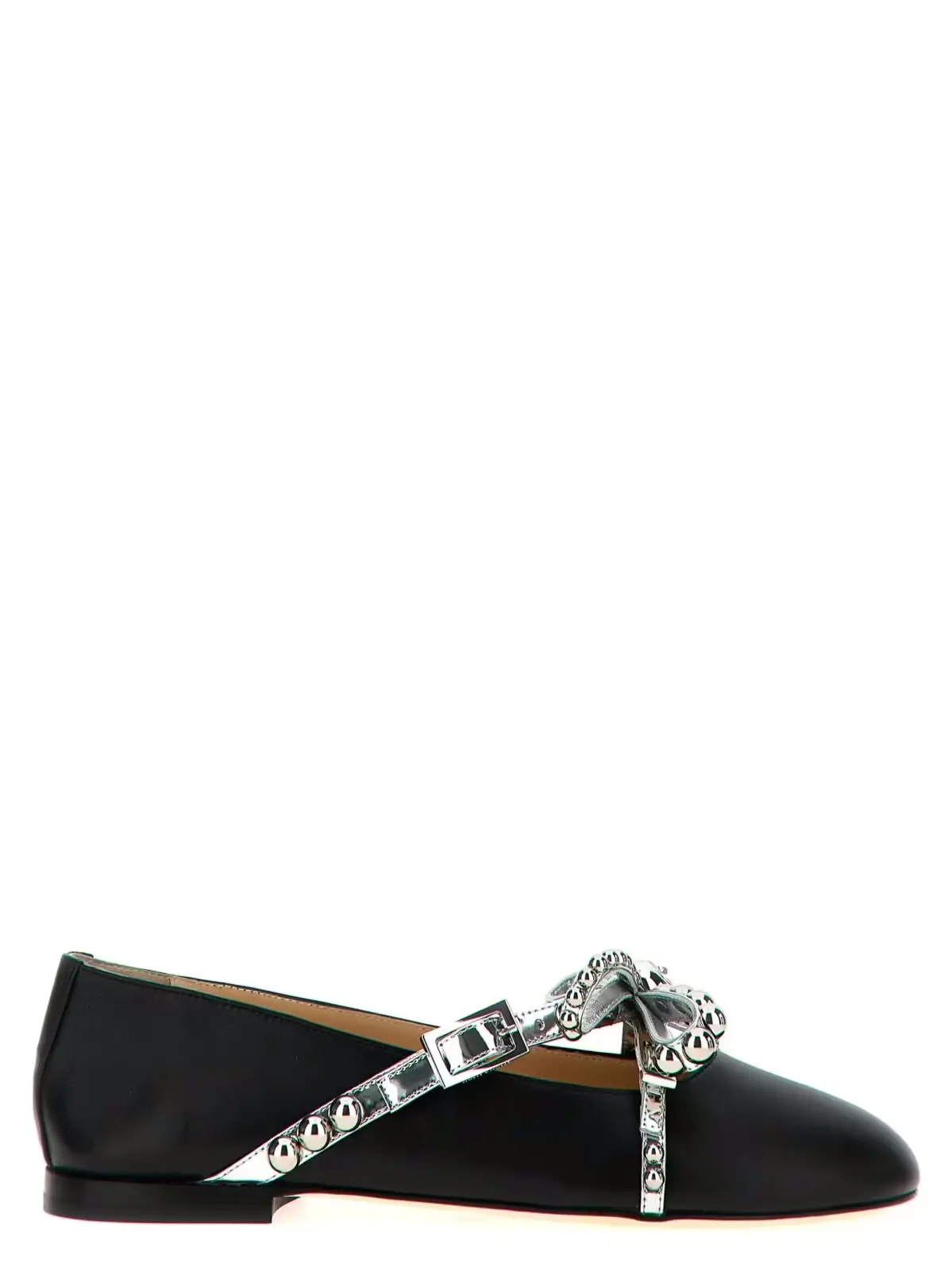 Балетки Mach Mach Crystal Studs Чорні 1 'Crystal Studs' ballet flats MACH & MACH Black