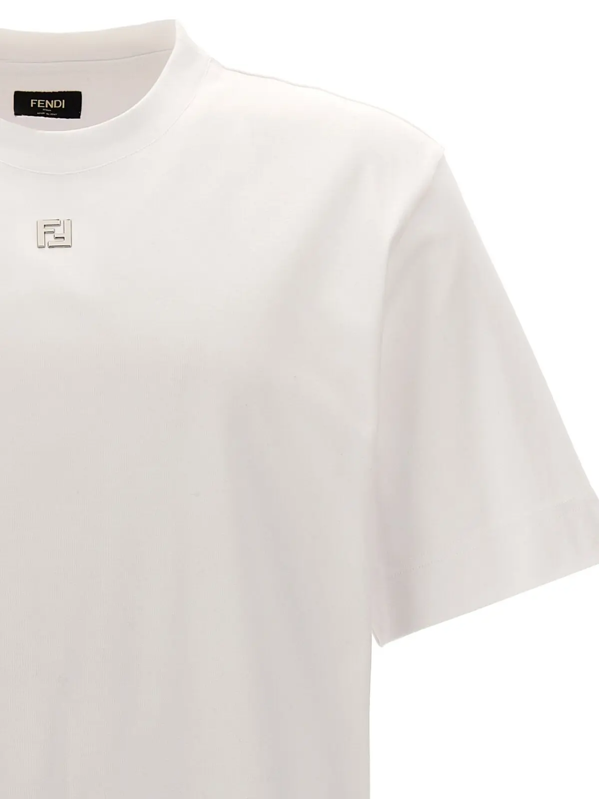Футболка Fendi FF Біла 3 'FF' T-shirt Man FENDI White