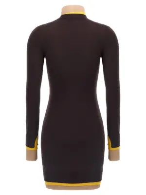 'Layering' dress FZDC36ASJGF0AU3 FENDI Purple