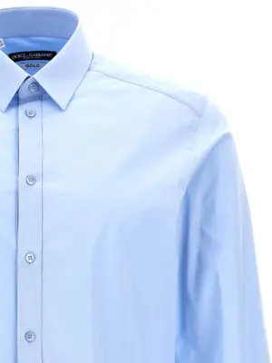 DG Essential shirt Man DOLCE & GABBANA Light Blue