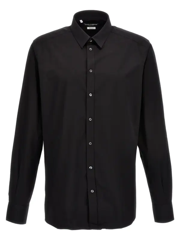 DG Essential shirt DOLCE & GABBANA Black
