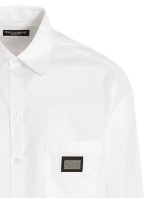 'Martini' shirt Man DOLCE & GABBANA White