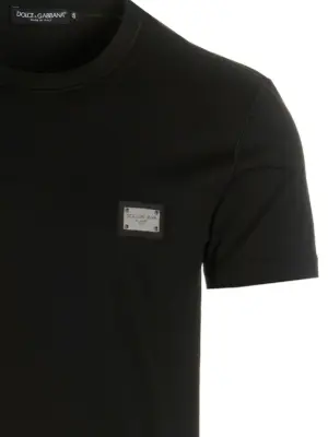 T-shirt 'DG Essential' Man DOLCE & GABBANA Black