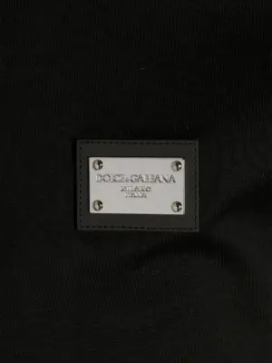 T-shirt 'DG Essential' 100% Cotton DOLCE & GABBANA Black