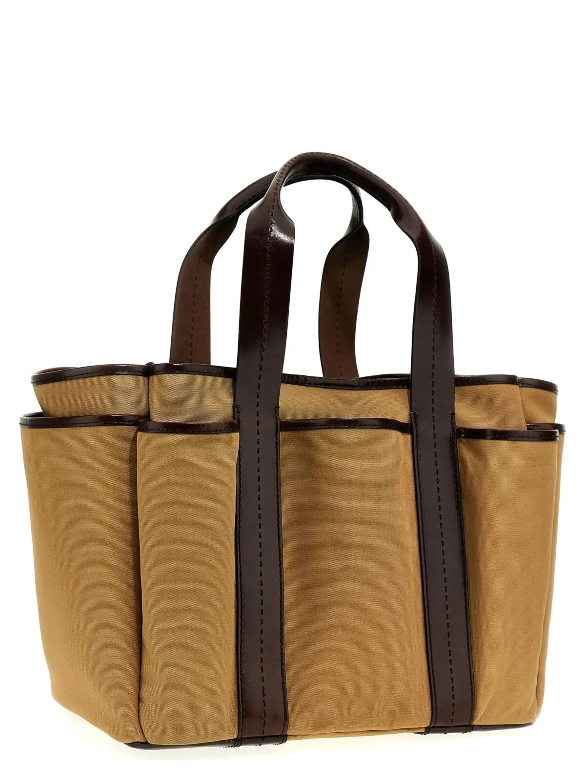 Шопер Garden Max Mara Коричневий 2 'Garden' shopping bag GARDENCABASL003 MAX MARA Brown