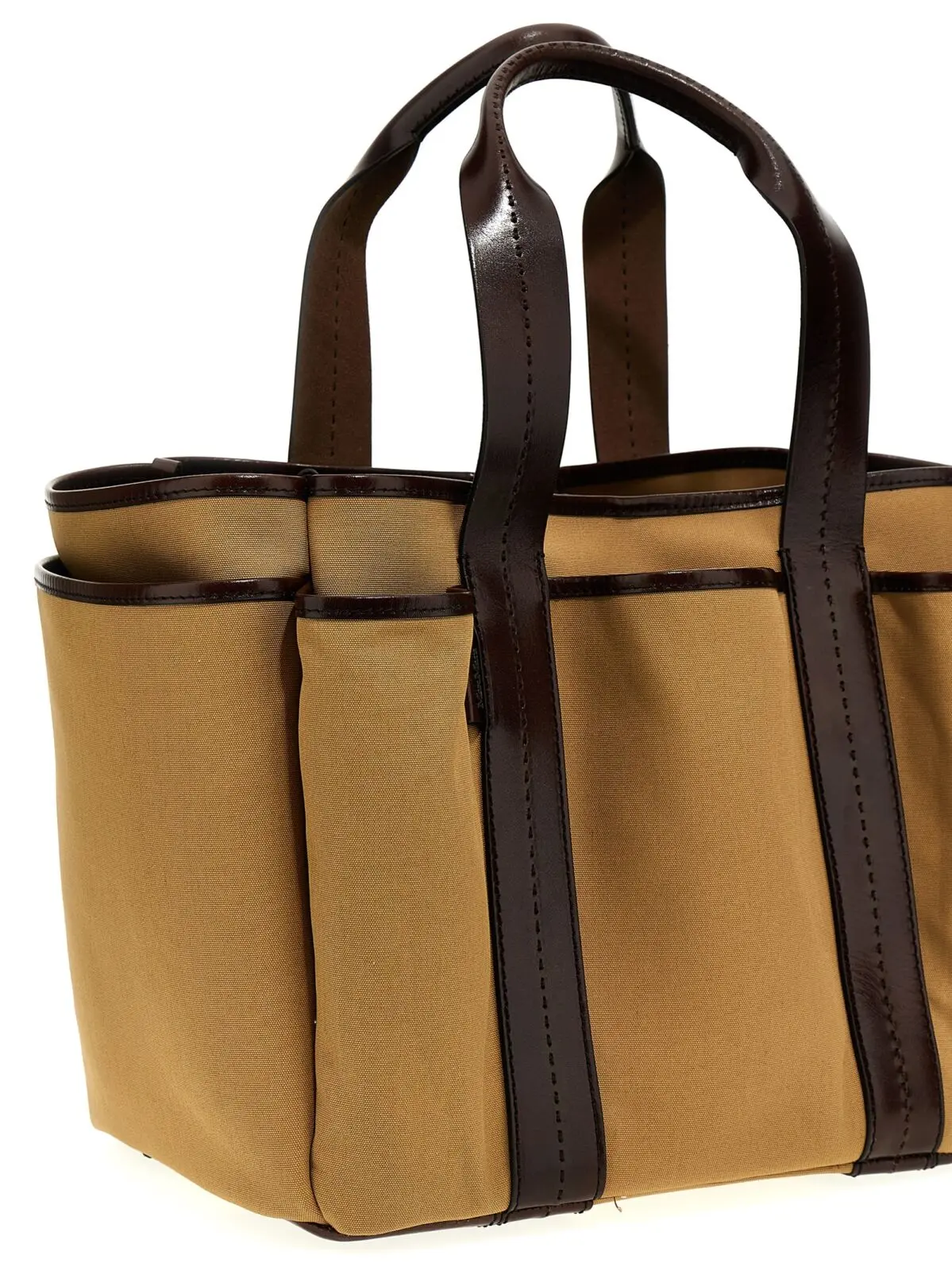 Шопер Garden Max Mara Коричневий 3 'Garden' shopping bag Woman MAX MARA Brown