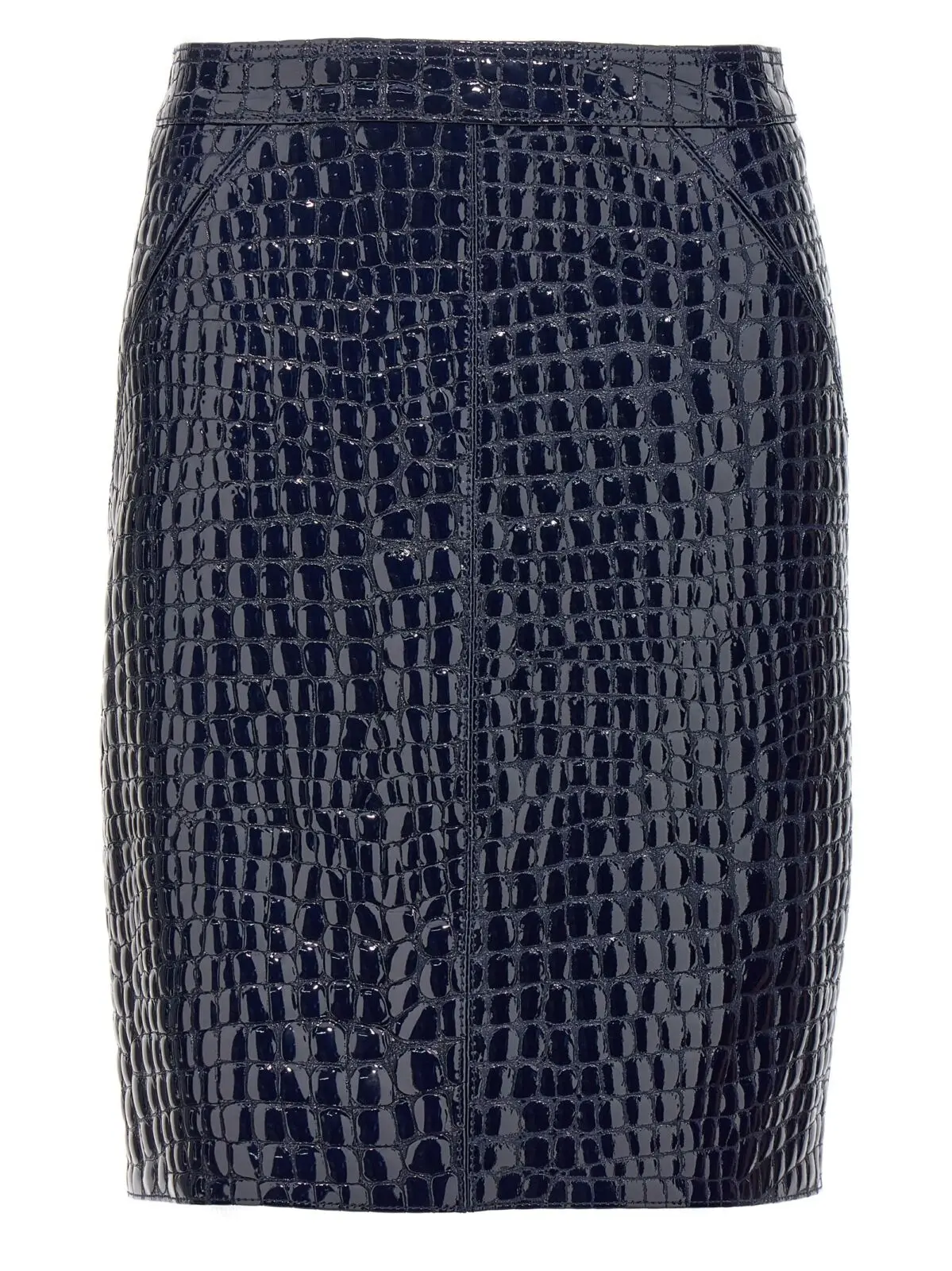 Спідниця з крокодилячим принтом Tom Ford 1 Croc print skirt TOM FORD Blue