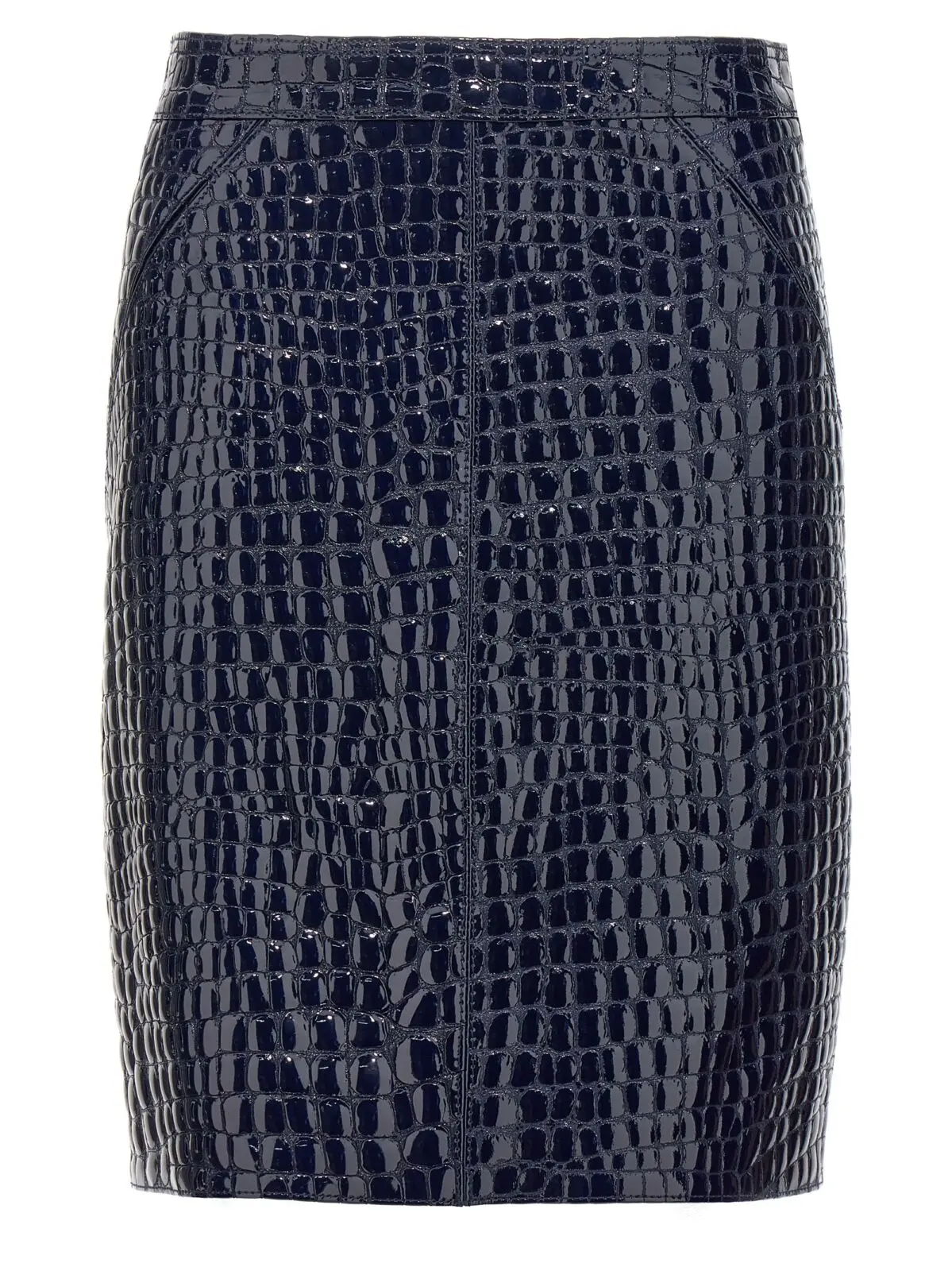 Спідниця з крокодилячим принтом Tom Ford 2 Croc print skirt GCL871LEX306HB784 TOM FORD Blue