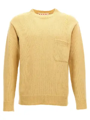 Wool sweater MARNI Yellow