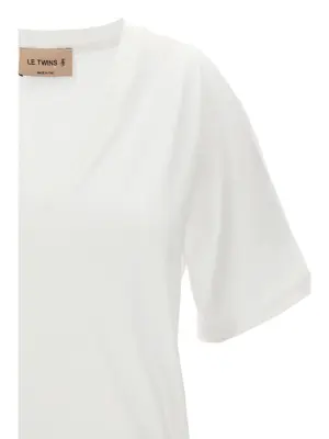 'Gianna' T-shirt Woman LE TWINS White