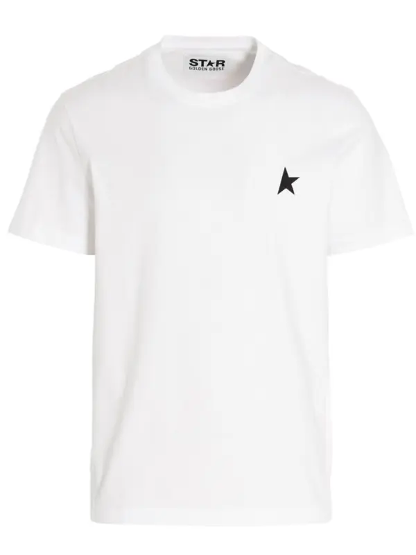 T-shirt 'Small Star' GOLDEN GOOSE White/Black