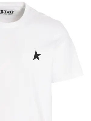 T-shirt 'Small Star' Man GOLDEN GOOSE White/Black