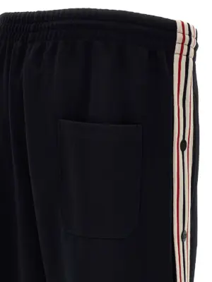 Side band joggers Spring Summer 2024 GOLDEN GOOSE Blue