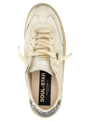 'Soul Star' sneakers 84% ovine leather 16% cow leather GOLDEN GOOSE White