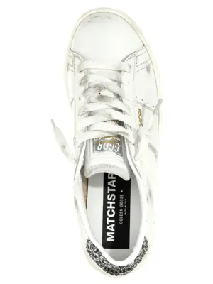 'Matchstar' sneakers 97% le 2% pbt 1% co GOLDEN GOOSE Silver