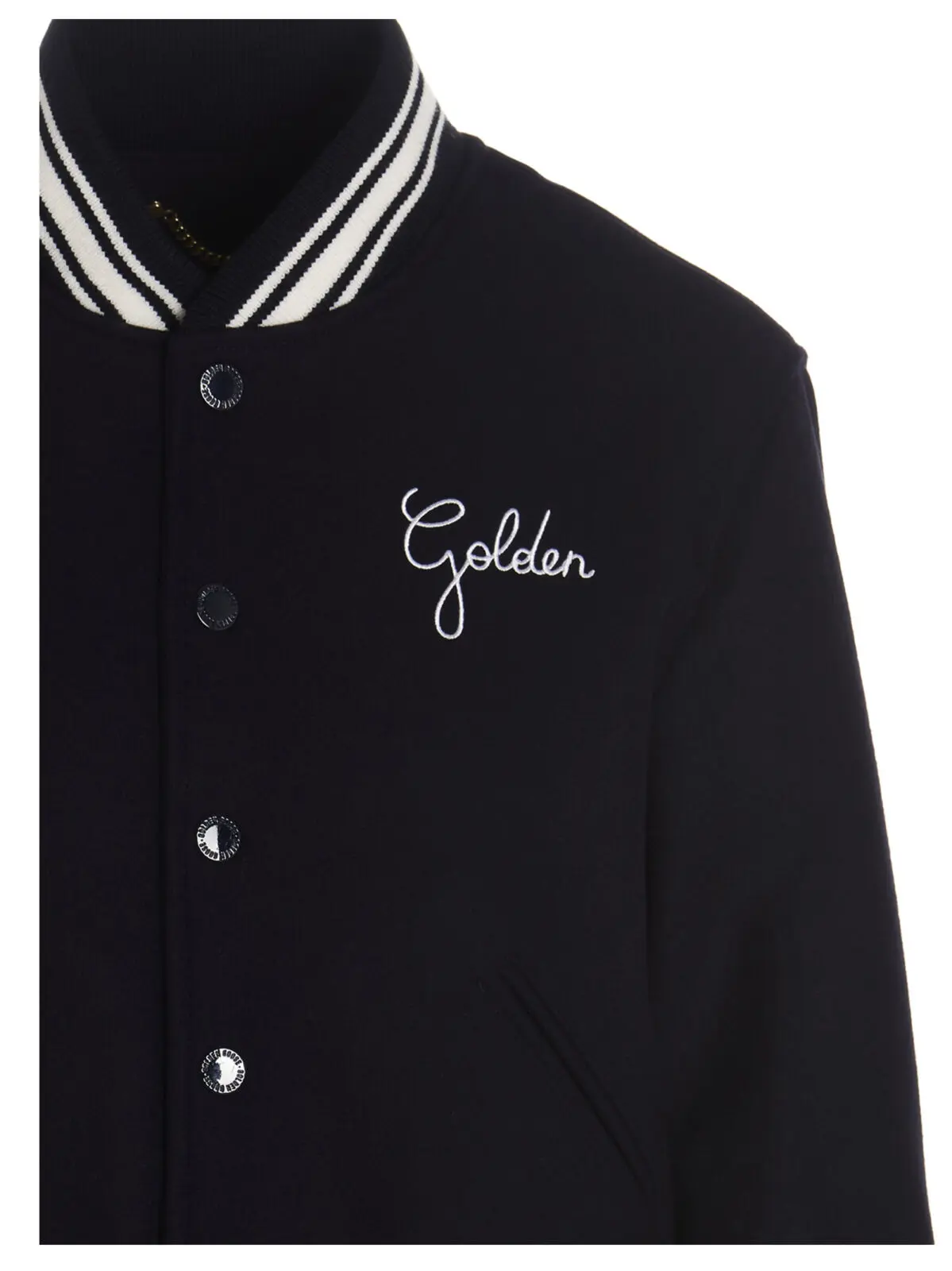 Бомбер Dirce Golden Goose Синій 3 'Dirce' bomber jacket Woman GOLDEN GOOSE Blue